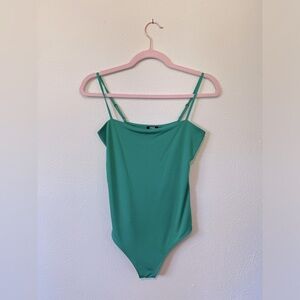 Express Body Contour Square Neck Body Suit Size Small